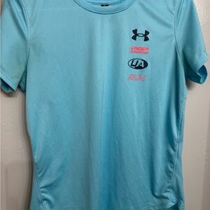 Under Armour Light Blue Performance Tee